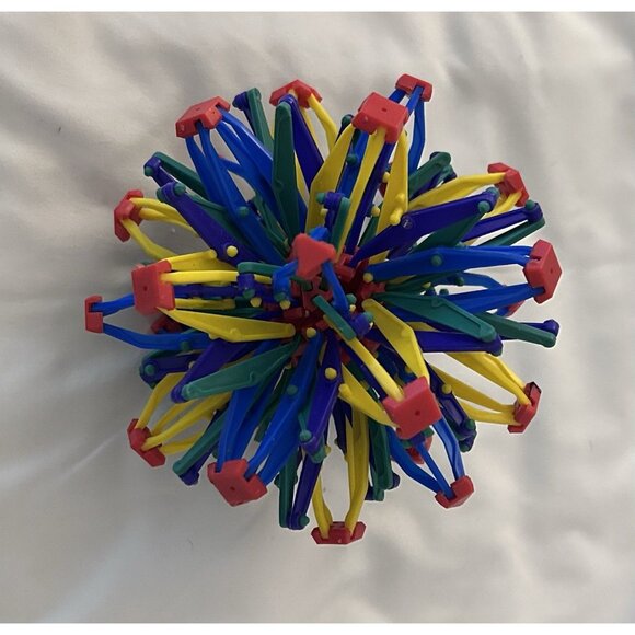 Hoberman Sphere Multi-Color Expanding Toy Ball 5” to 12” - Picture 1 of 4